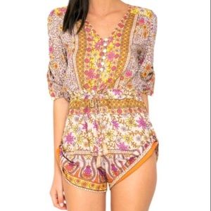 💫Spell and the Gypsy Collective Floral Boho Blossom Romper Playsuit